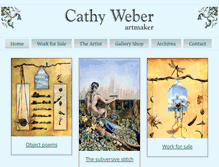 Tablet Screenshot of cathyweber.net